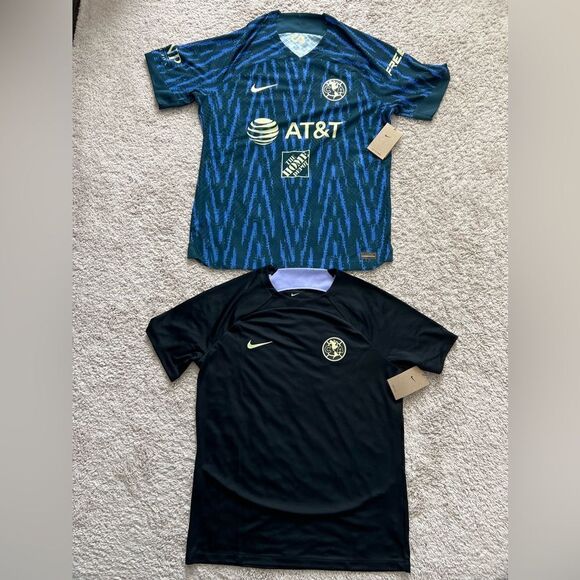 Lot of 2: Nike Club America Vapor ADV Soccer Jersey - Picture 3 of 5